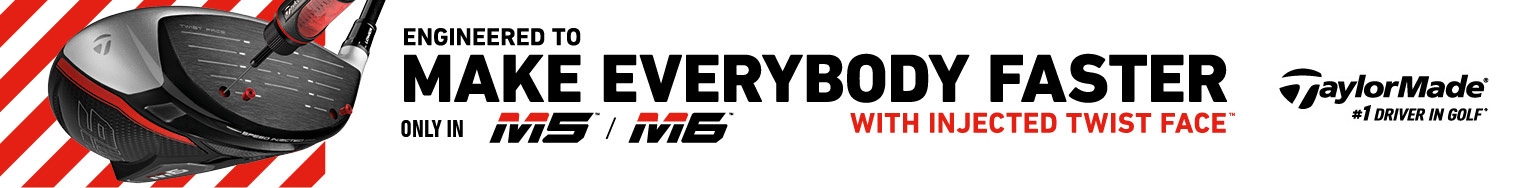 TaylorMade M5 Golf Club Banner